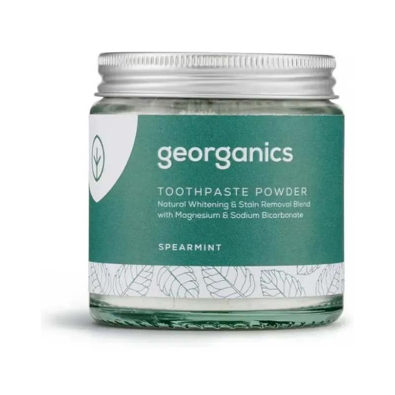 Georganics dentifrico mineral hierbabuena polvo 60ml | Farmacia Barata
