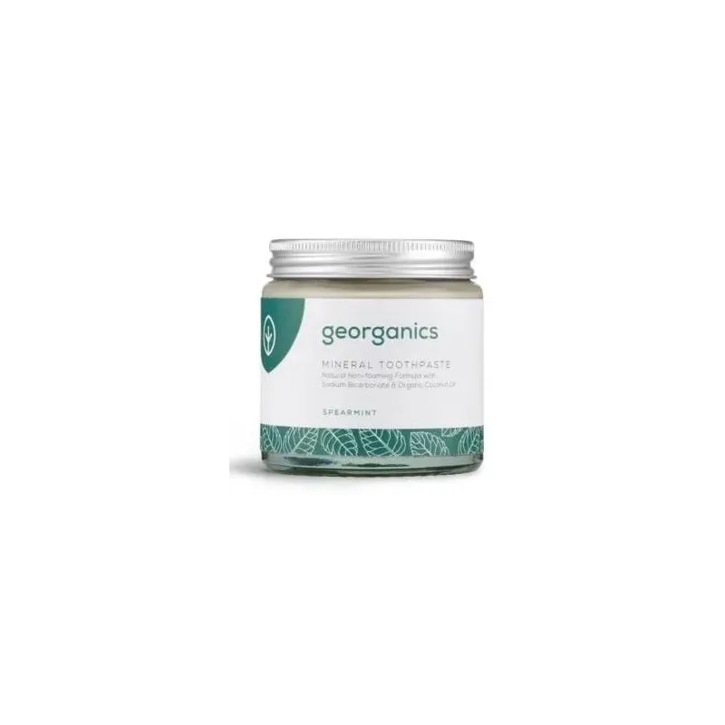 Georganics dentifrico mineral hierbabuena crema 120ml | Farmacia Barata