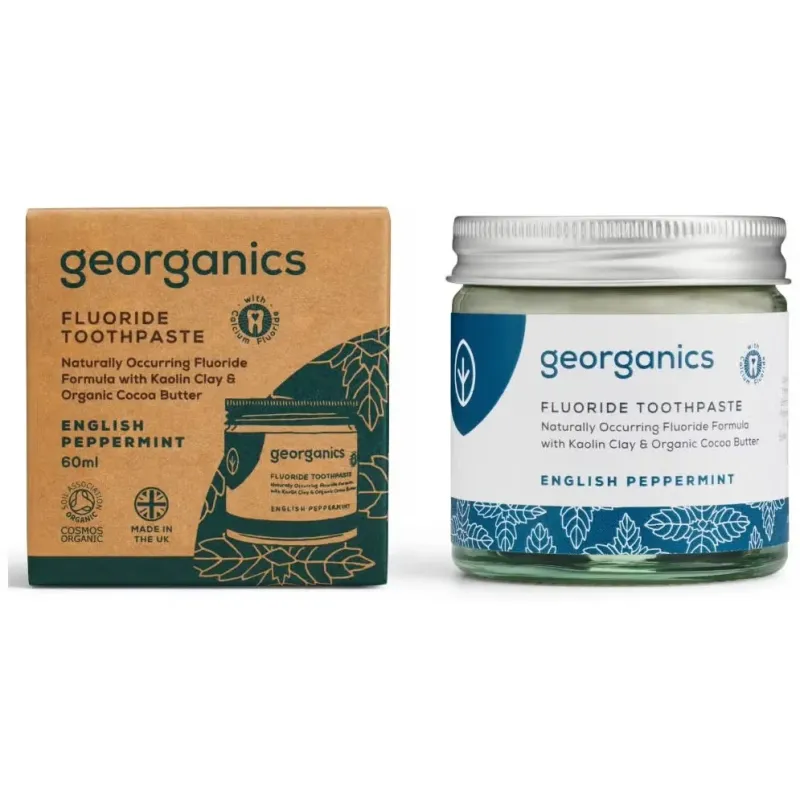 Georganics dentifrico fluor menta 60ml | Farmacia Barata