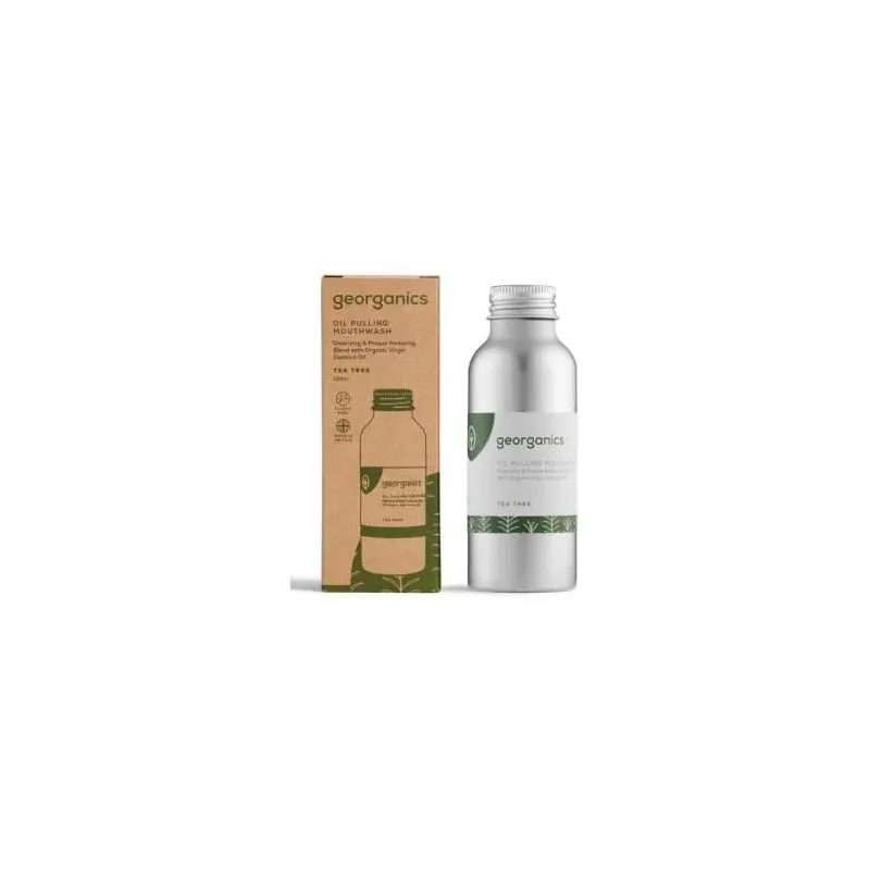 Georganics enjuage bucal con aceite árbol del té 100ml | Farmacia Barata Georganics enjuage bucal con aceite árbol del té 100ml | Farmacia Barata