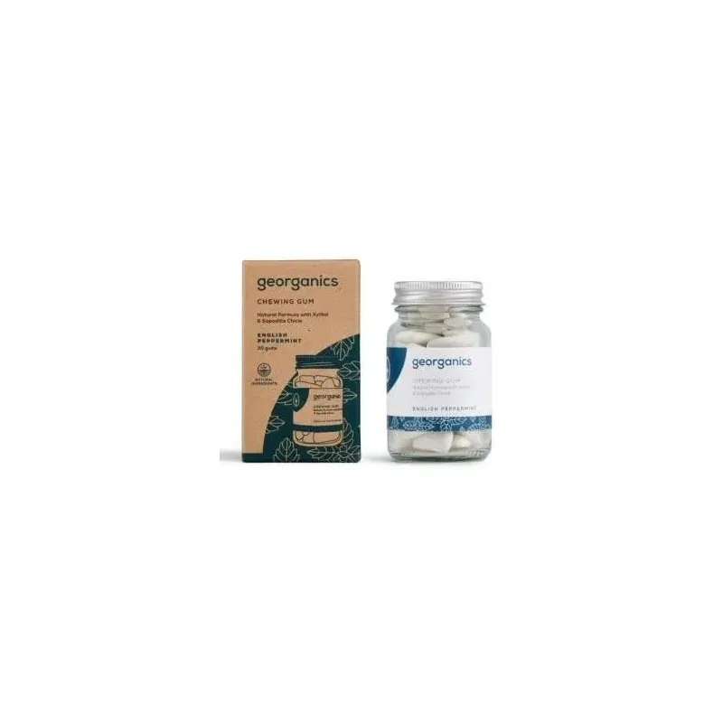 Georganics chicle menta y xilitol 30uds | Farmacia Barata