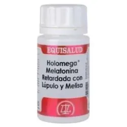 Holomega melatonina retard con lupulo y melisa 50c