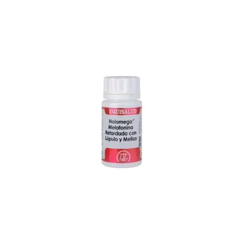 Holomega melatonina retard con lupulo y melisa 50c | Farmacia Barata