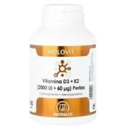 Holovit vitamina d3 2.000ui + k2 60µg 180 perlas