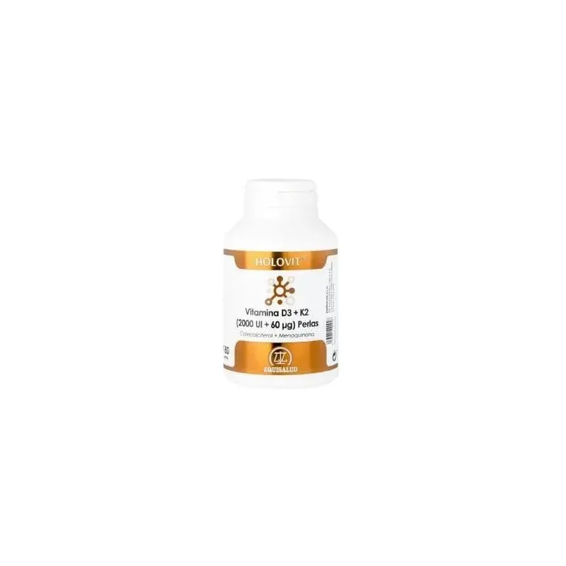 Holovit vitamina d3 2.000ui + k2 60µg 180 perlas | Farmacia Barata