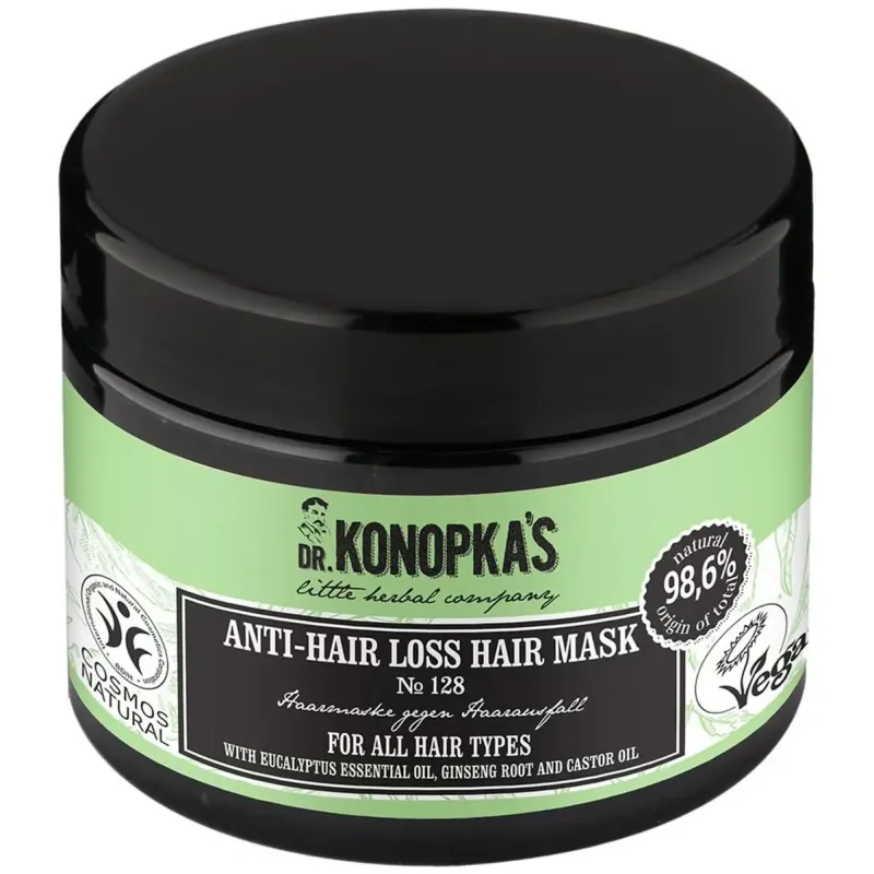 Dr. konopka's nº 128 anti hair loss hair mask 300ml | Farmacia Barata Dr. konopka's nº 128 anti hair loss hair mask 300ml | Farmacia Barata