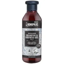 Dr. konopka's 2 in 1 refreshing shampoo shower gel 280ml
