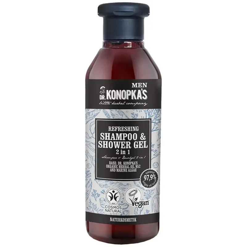 Dr. konopka's 2 in 1 refreshing shampoo shower gel 280ml | Farmacia Barata Dr. konopka's 2 in 1 refreshing shampoo shower gel 280ml | Farmacia Barata
