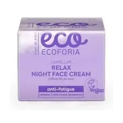 Ecoforia lamellar crema de noche facial relajante 50ml