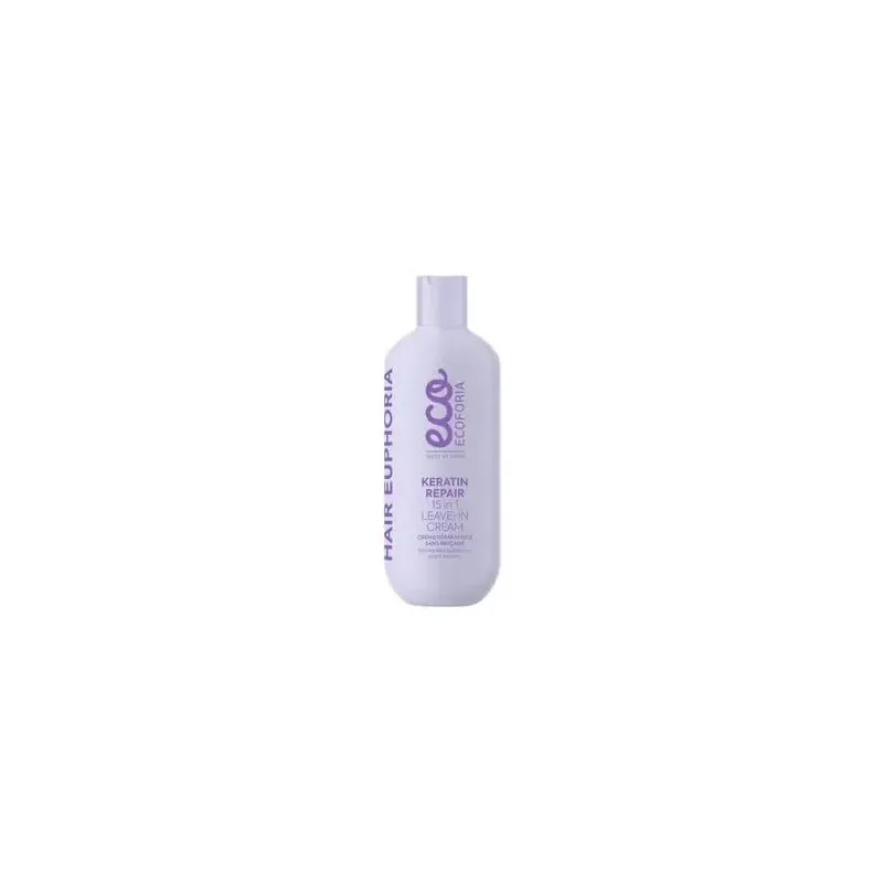 Ecoforia keratin repair 15 en 1 crema desenredante 200ml | Farmacia Barata
