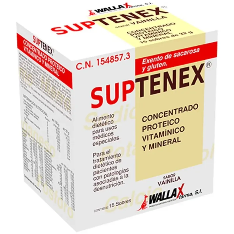 Sup-tenex vainilla 15 sobres | Farmacia Barata Sup-tenex vainilla 15 sobres | Farmacia Barata