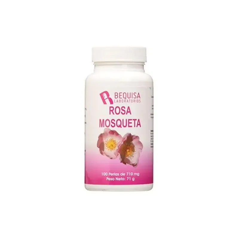 Bequisa rosa mosqueta 100 perlas | Farmacia Barata