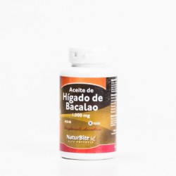 Naturbite Aceite Hígado Bacalao, 90 Caps.