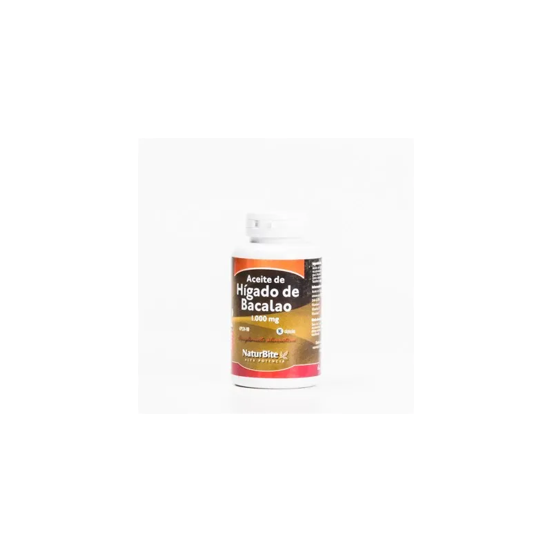 Naturbite Aceite Hígado Bacalao, 90 Caps.