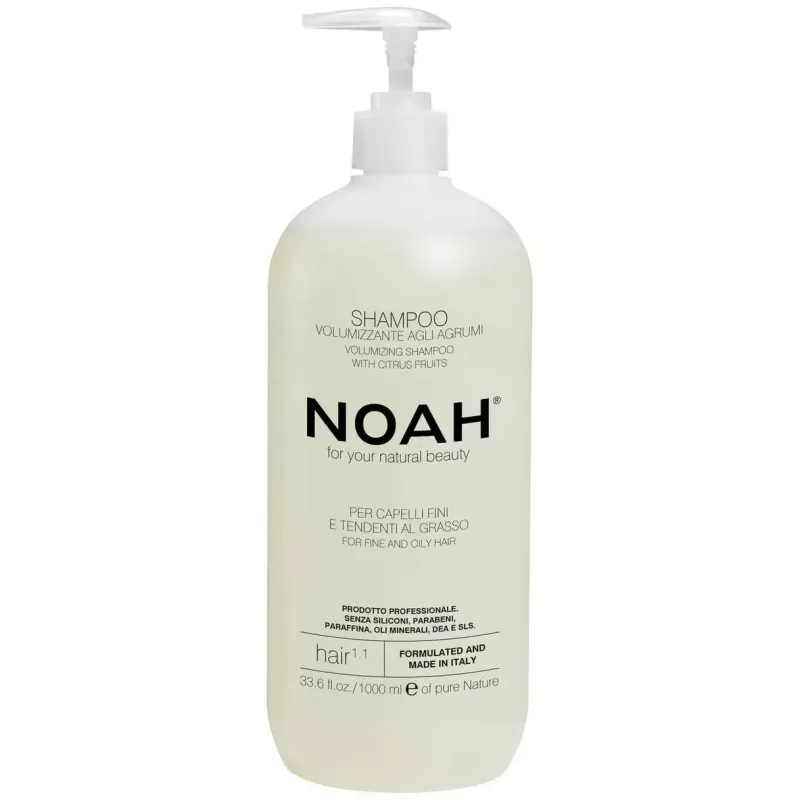 Noah champú voluminizador con cítricos hair 1.1 1000ml | Farmacia Barata Noah champú voluminizador con cítricos hair 1.1 1000ml | Farmacia Barata
