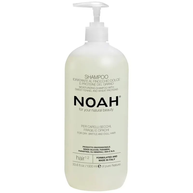 Noah champú hinojo dulce y proteínas de trigo hair 1.2 1000ml | Farmacia Barata