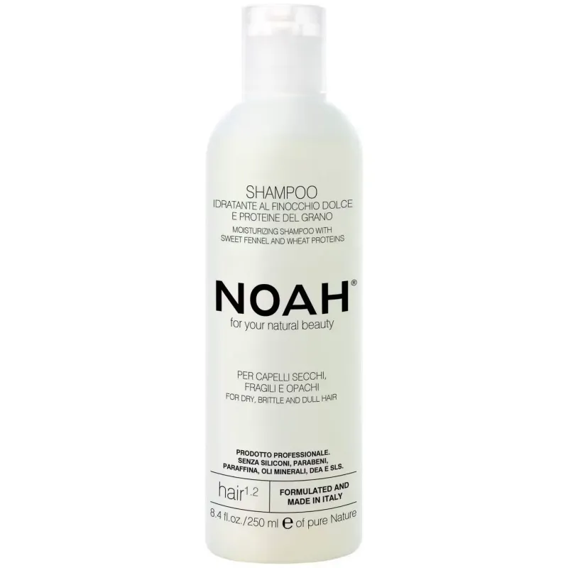 Noah champú hinojo dulce y proteínas de trigo hair 1.2 250ml | Farmacia Barata
