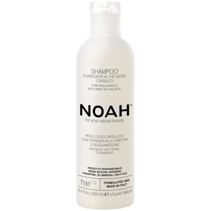 Noah champú purificante con té verde y albahaca hair 1.5 250ml | Farmacia Barata Noah champú purificante con té verde y albahaca hair 1.5 250ml | Farmacia Barata