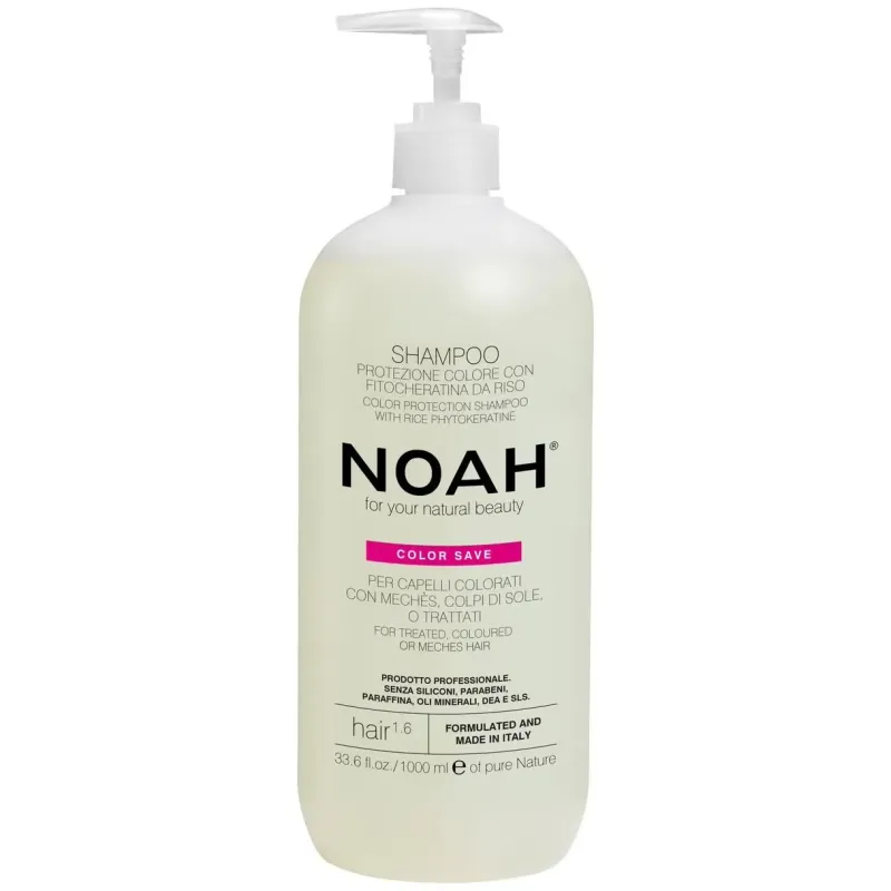 Noah champú protector color fitoqueratina arroz hair 1.6 1000ml | Farmacia Barata