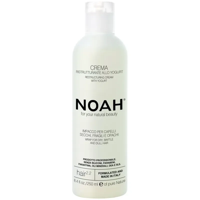 Noah crema reestructurante con yogur hair 2.2 250ml | Farmacia Barata