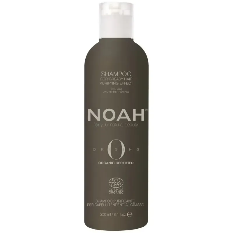 Noah champú purificante menta y salvia fermentada 250ml | Farmacia Barata