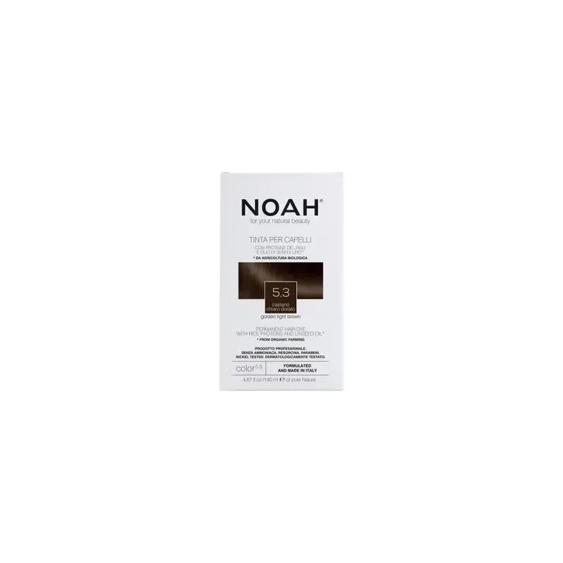 Noah tinte capilar castaño claro dorado 5.3 140ml | Farmacia Barata