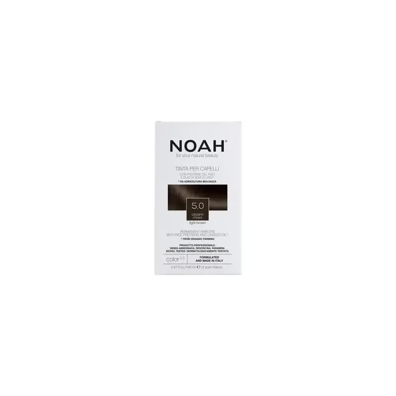 Noah tinte capilar castaño claro 5.0 140ml | Farmacia Barata