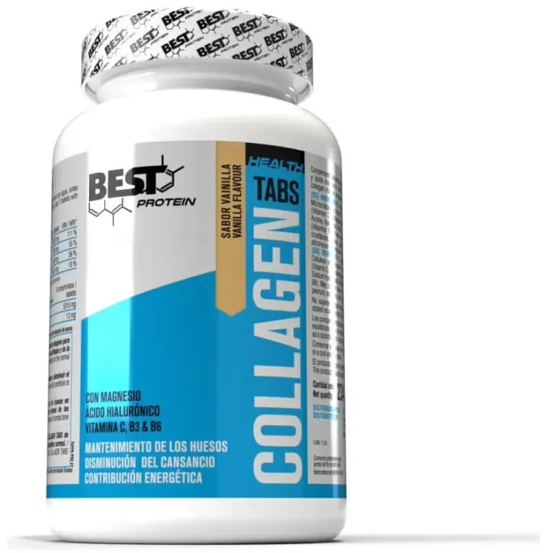 Best protein collagen tabs 180 comps vainilla | Farmacia Barata Best protein collagen tabs 180 comps vainilla | Farmacia Barata