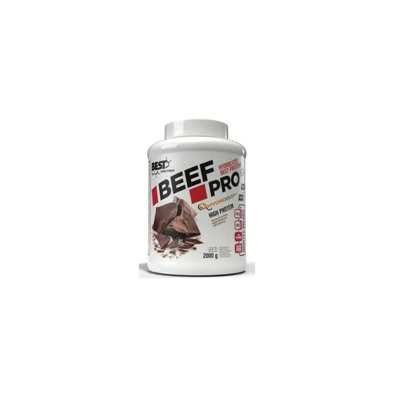 Best protein beef pro chocolate 2000g | Farmacia Barata Best protein beef pro chocolate 2000g | Farmacia Barata