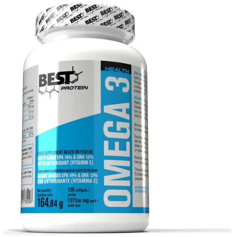 Omega 3 120perlas. - best protein | Farmacia Barata Omega 3 120perlas. - best protein | Farmacia Barata