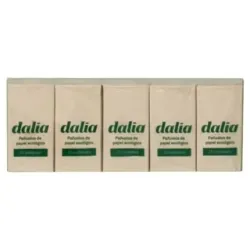 Dalia pañuelos bolsillo bio sin blanquear 10uds