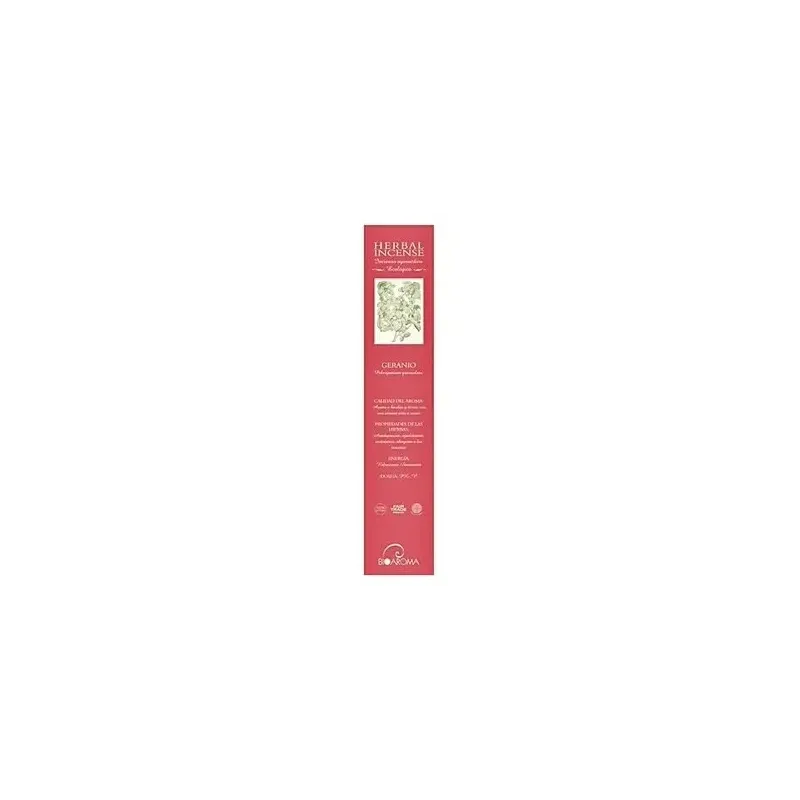 Herbal incense geranio ayurveda 5packsx12uds. | Farmacia Barata