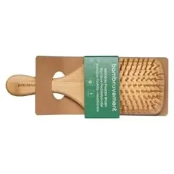 Bamboovement cepillo pelo bambú paleta-rectangular 1ud