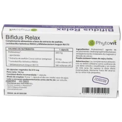 Bifidus relax 30cap. | Farmacia Barata