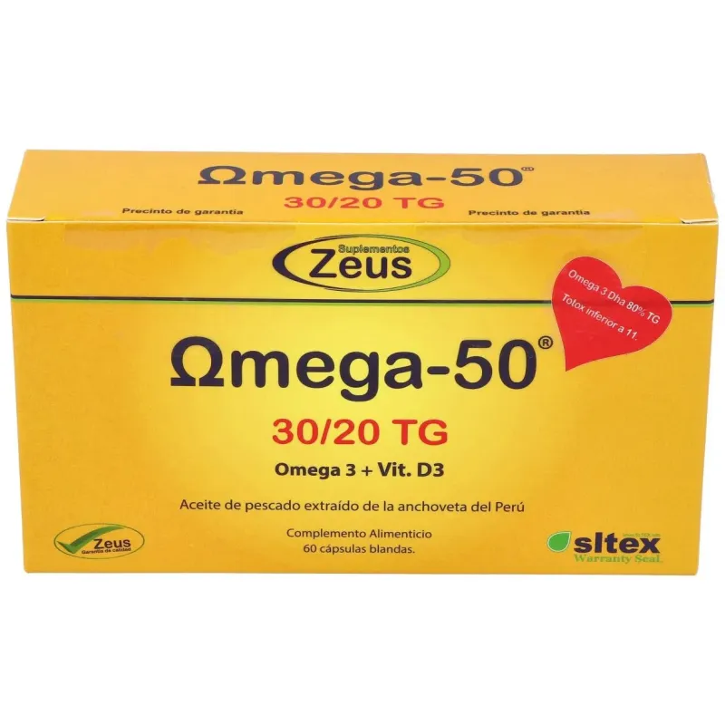 Omega-50 30/20 tg 60cap. | Farmacia Barata
