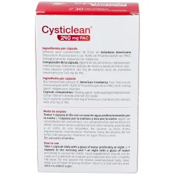 Cysticlean 240mg. 30cap. | Farmacia Barata