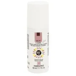 Sun care spf50+ protector solar color 50ml.