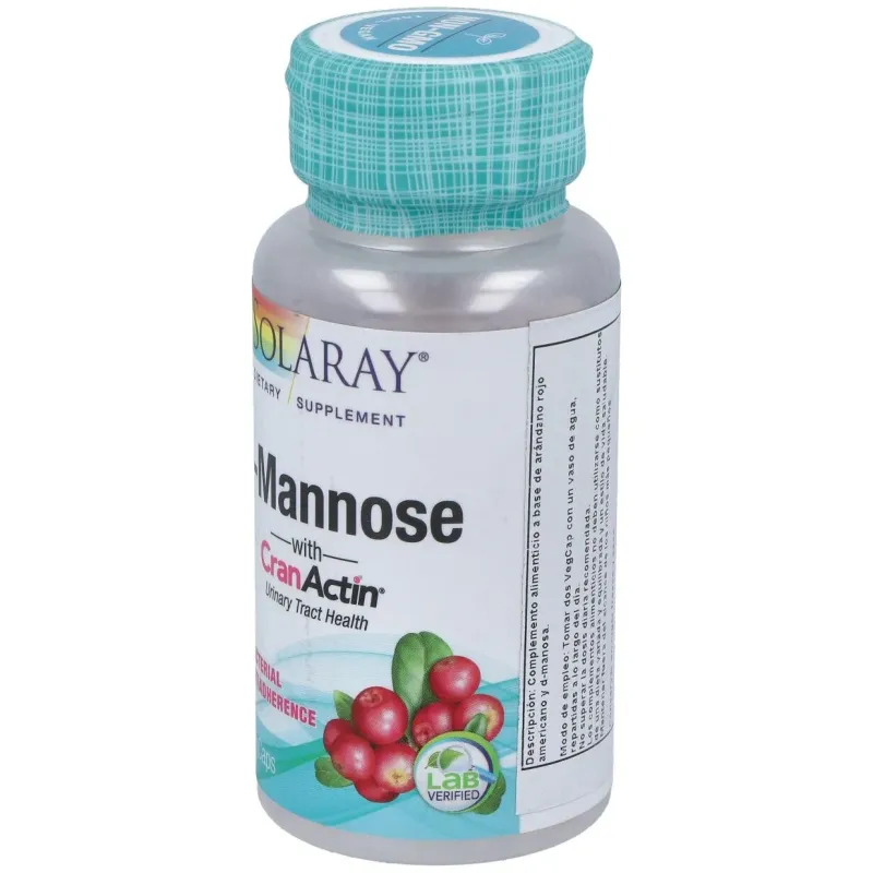 D-mannose/cranactin 60cap. | Farmacia Barata