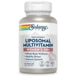 Solaray Liposomal Multivitamin Mujer + 50, 60 cápsulas