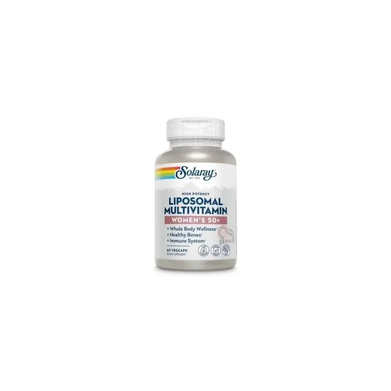 Solaray liposomal multivitamin mujer +50 60caps | Farmacia Barata Solaray liposomal multivitamin mujer +50 60caps | Farmacia Barata