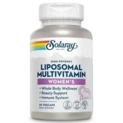 Solaray Liposomal Multivitamin Mujer, 60 cápsulas