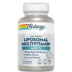 Solaray Liposomal Multivitamin Man, 60 cápsulas