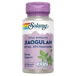 Solaray Jiaogulan, 60 cápsulas