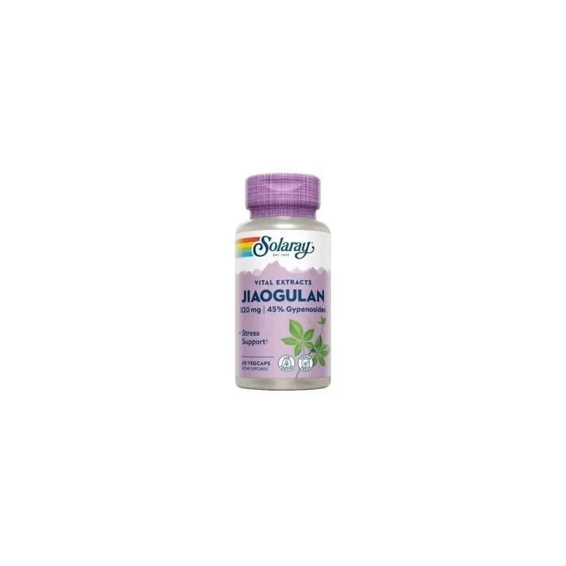 Solaray jiaogulan 60caps | Farmacia Barata