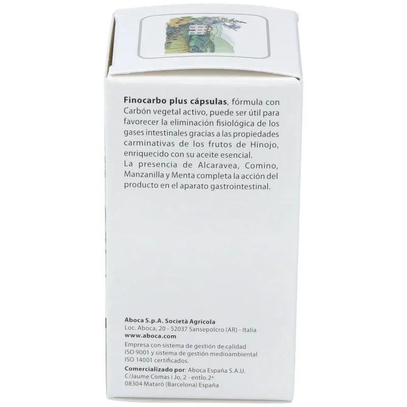 Finocarbo plus 50cap. | Farmacia Barata