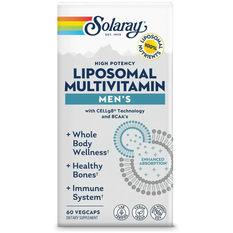Solaray liposomal multivitamin man 60caps | Farmacia Barata Solaray liposomal multivitamin man 60caps | Farmacia Barata