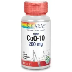 Solaray pure coq10 200mg 30caps | Farmacia Barata