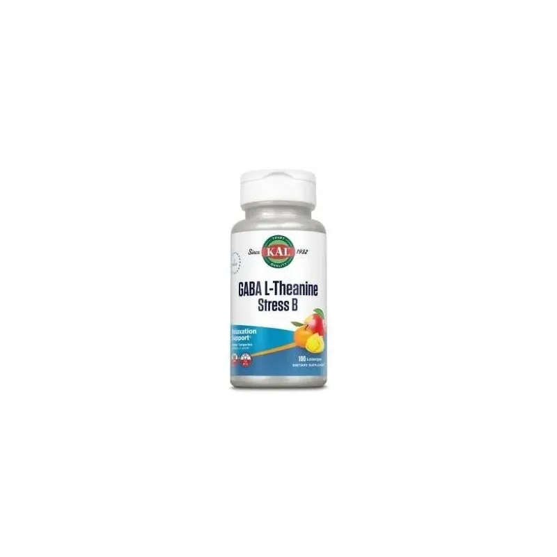 Kal new gaba ltheanine stress b 100comp | Farmacia Barata Kal new gaba ltheanine stress b 100comp | Farmacia Barata