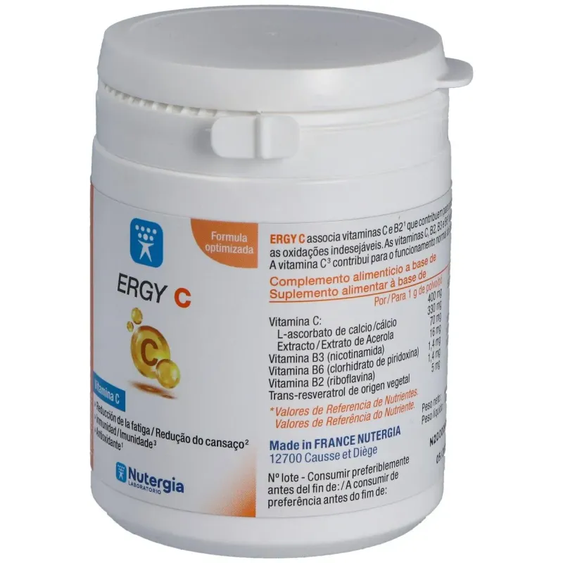 Ergy-c polvo 125gr. | Farmacia Barata Ergy-c polvo 125gr. | Farmacia Barata