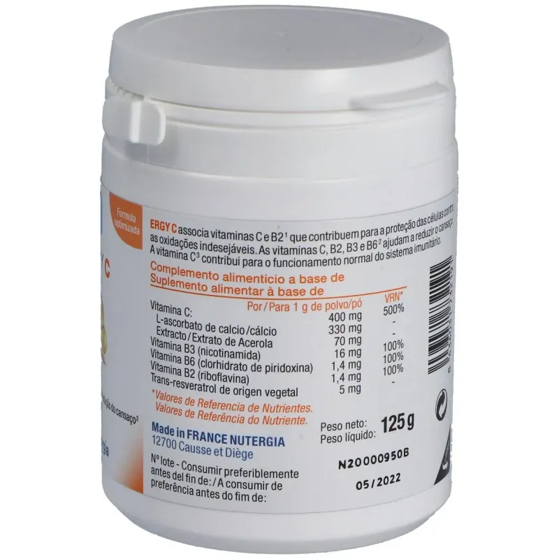 Ergy-c polvo 125gr. | Farmacia Barata Ergy-c polvo 125gr. | Farmacia Barata